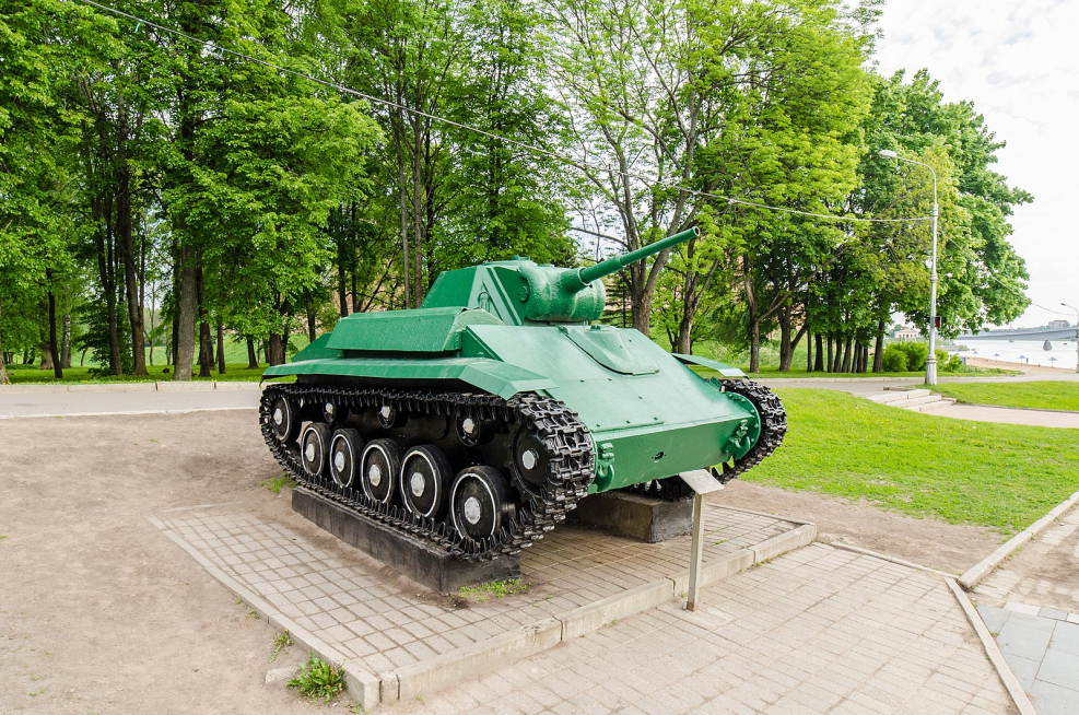 Т-70 Советский лёгкий танк
