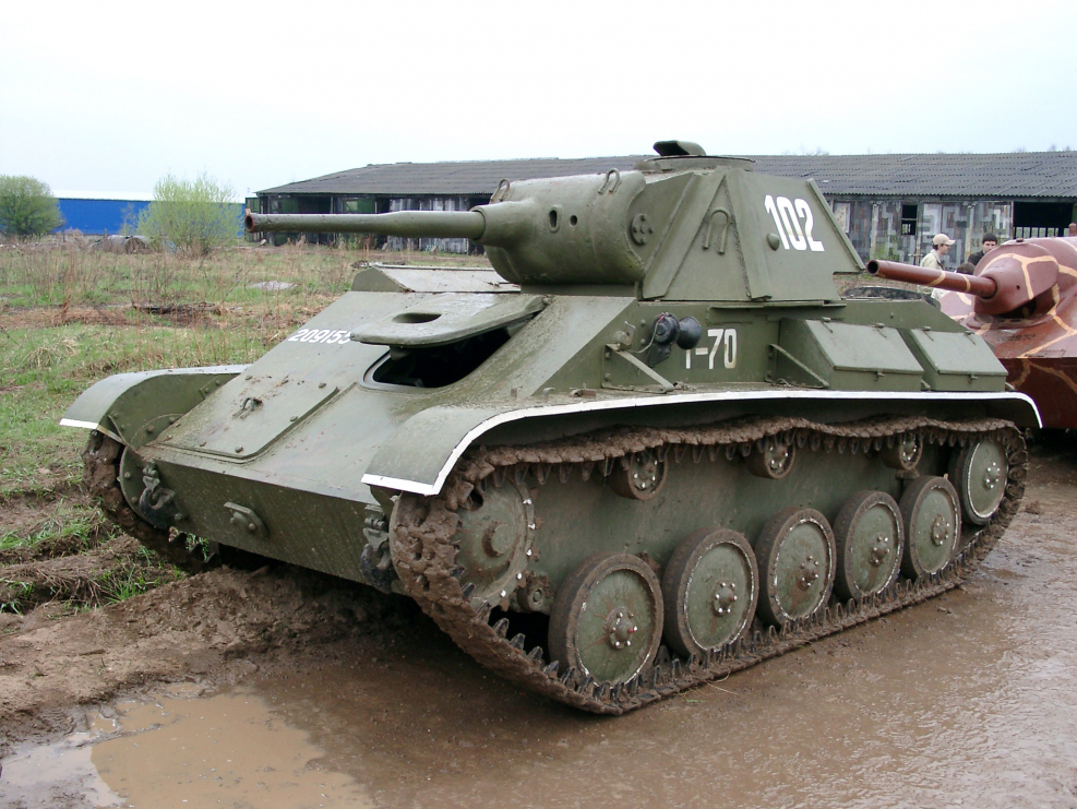 Танк т70 1943