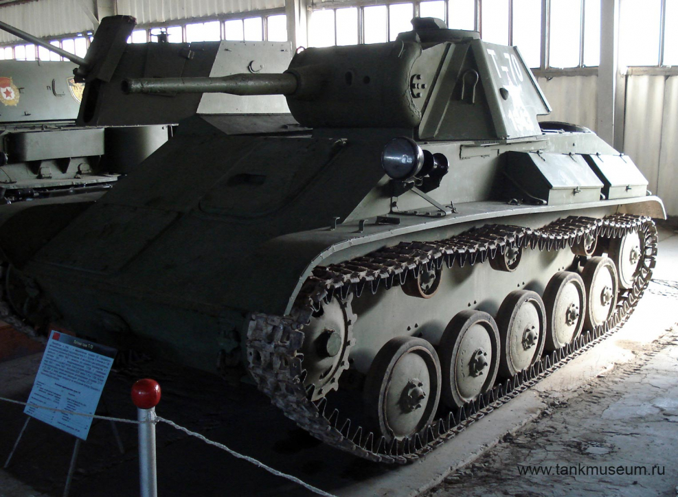 Танк т-70 в Екатеринбурге