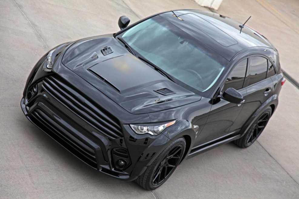 Infiniti qx70 Black Tuning