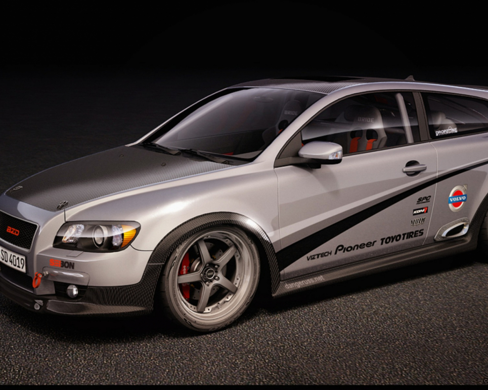 Volvo c30 tuned