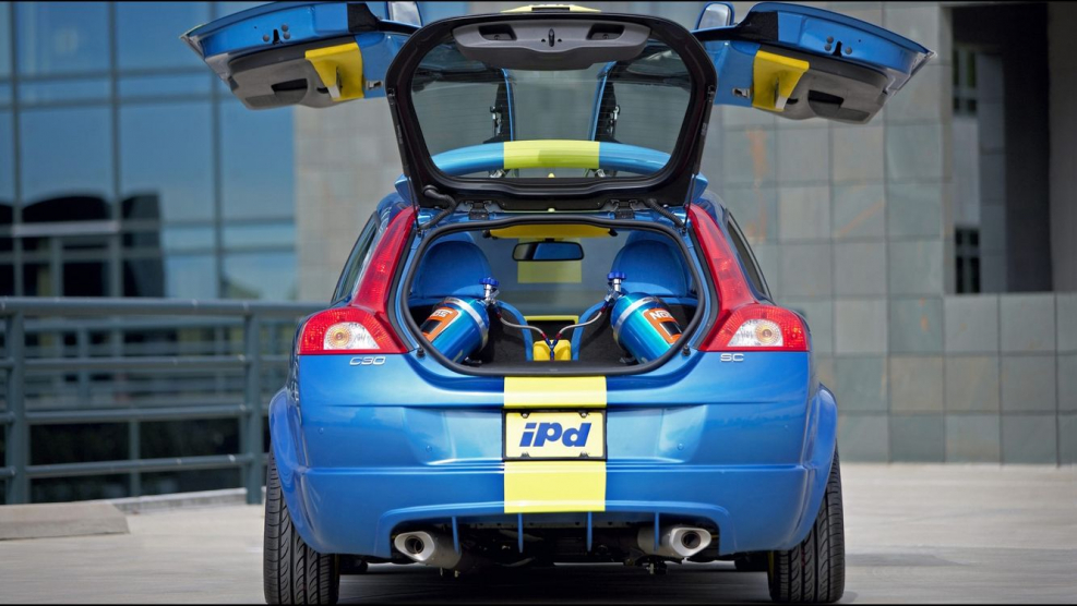 Volvo c30 багажник