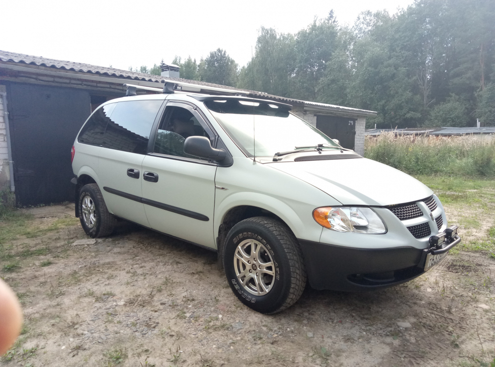Тонировка dodge Caravan 3