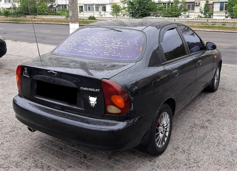 Chevrolet lanos i бумага авто