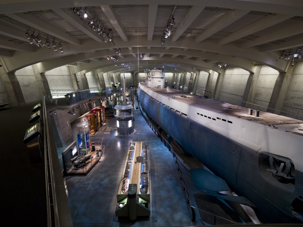 Лодка u 505 в музее