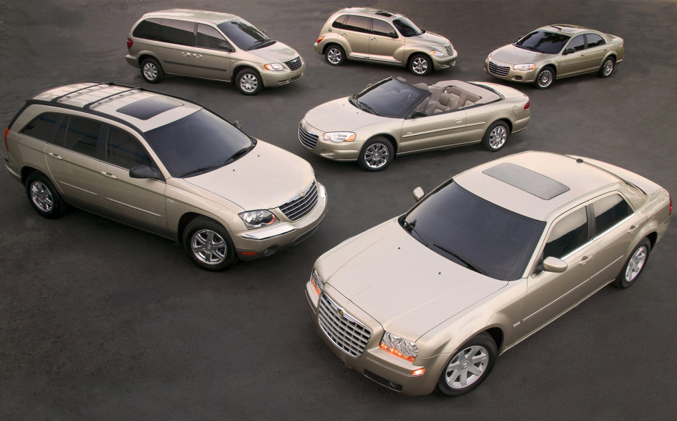 Chrysler Модельный ряд