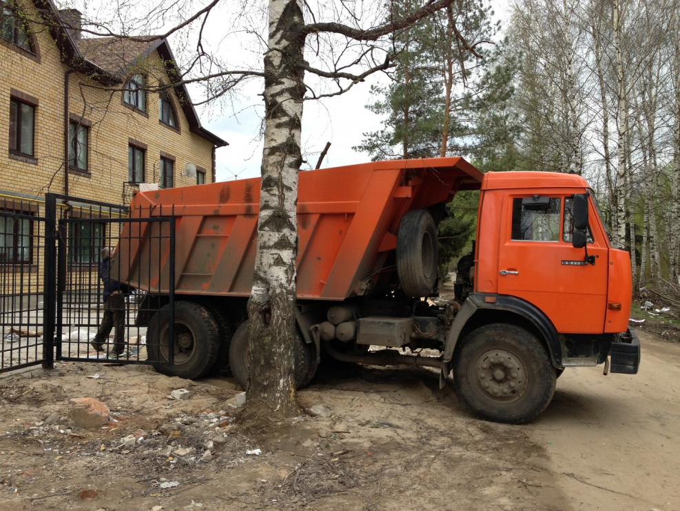 КАМАЗ 4514 вывоз мусора