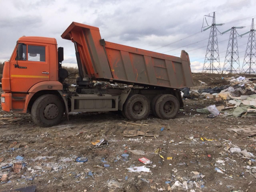 Вывоз строительного мусора КАМАЗ