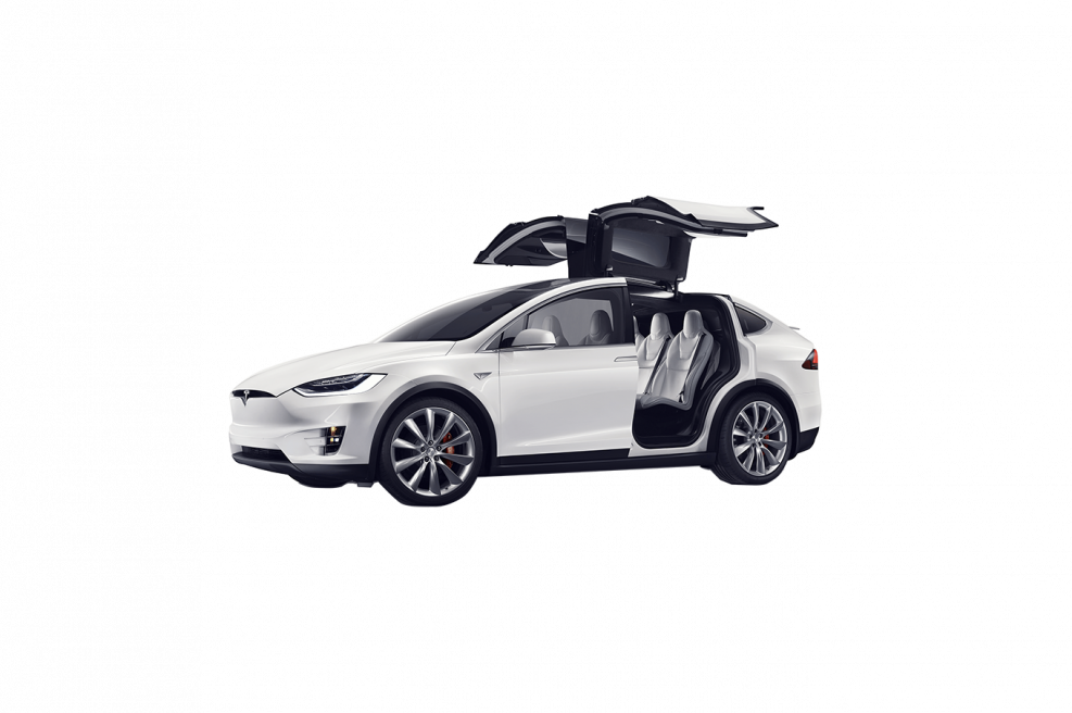 Тесла model x PNG