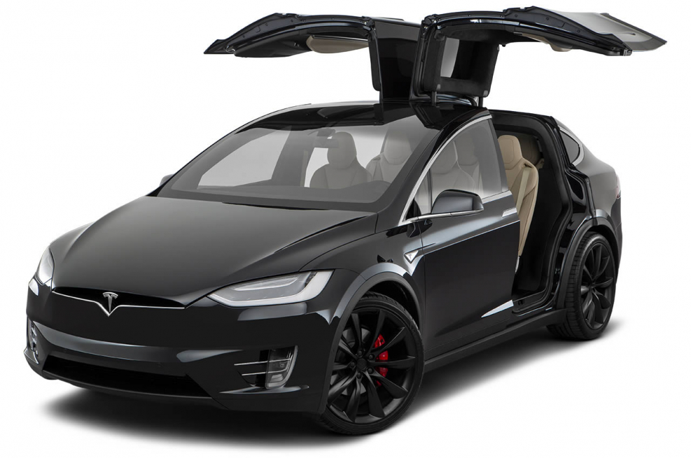Машина Tesla model x 2018