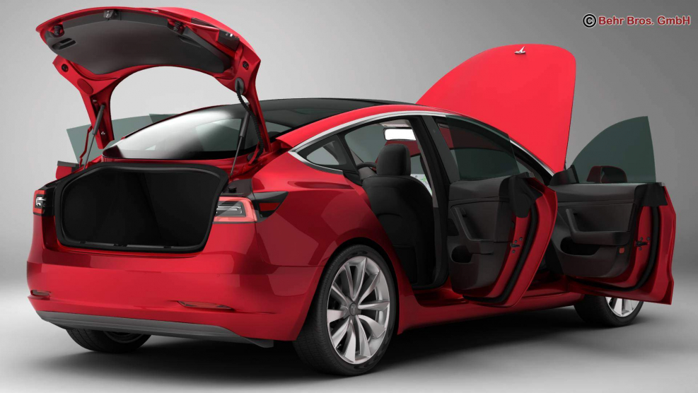 Tesla s 3 Door