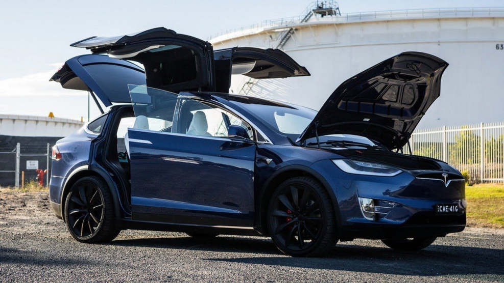Tesla model x p100d 2017