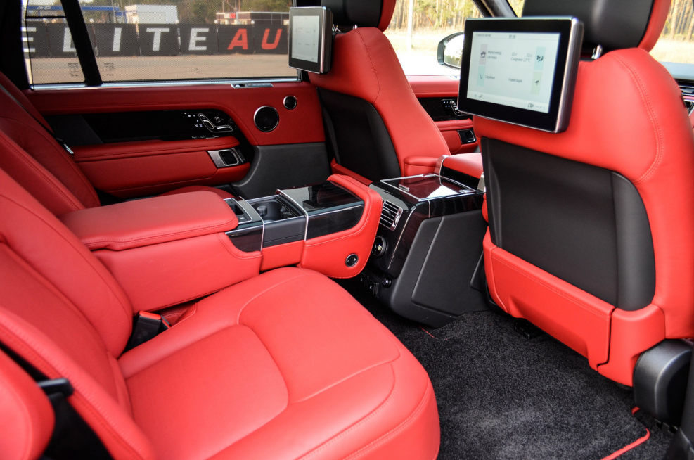 Land Rover range Rover 2014 long черный