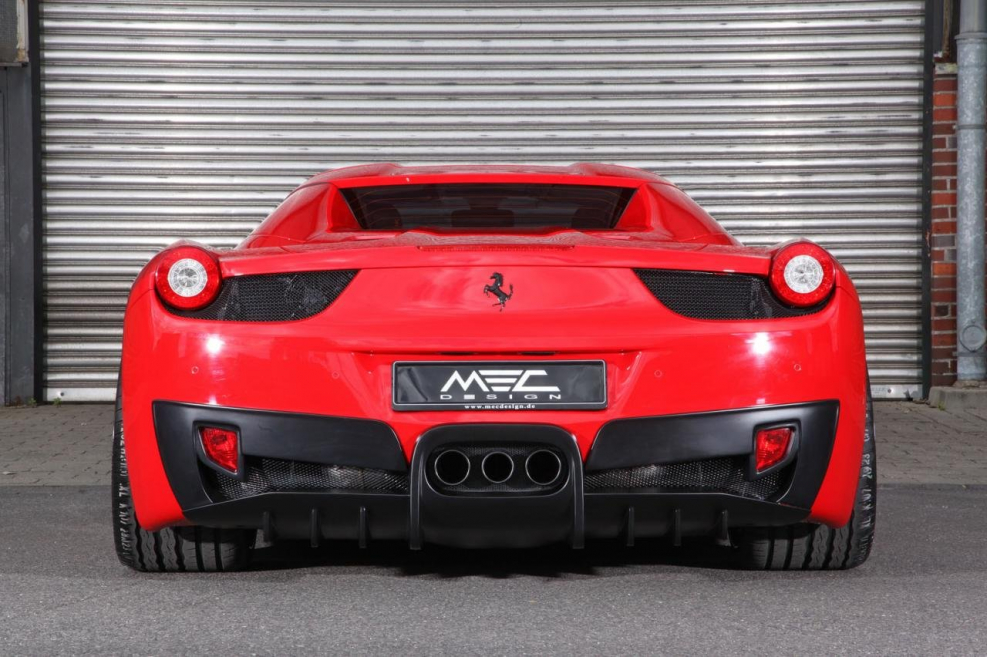 Ferrari 458 Rear