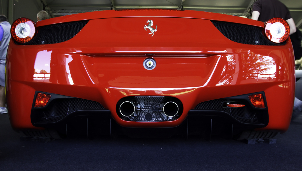Ferrari 458 Red задний фонарь