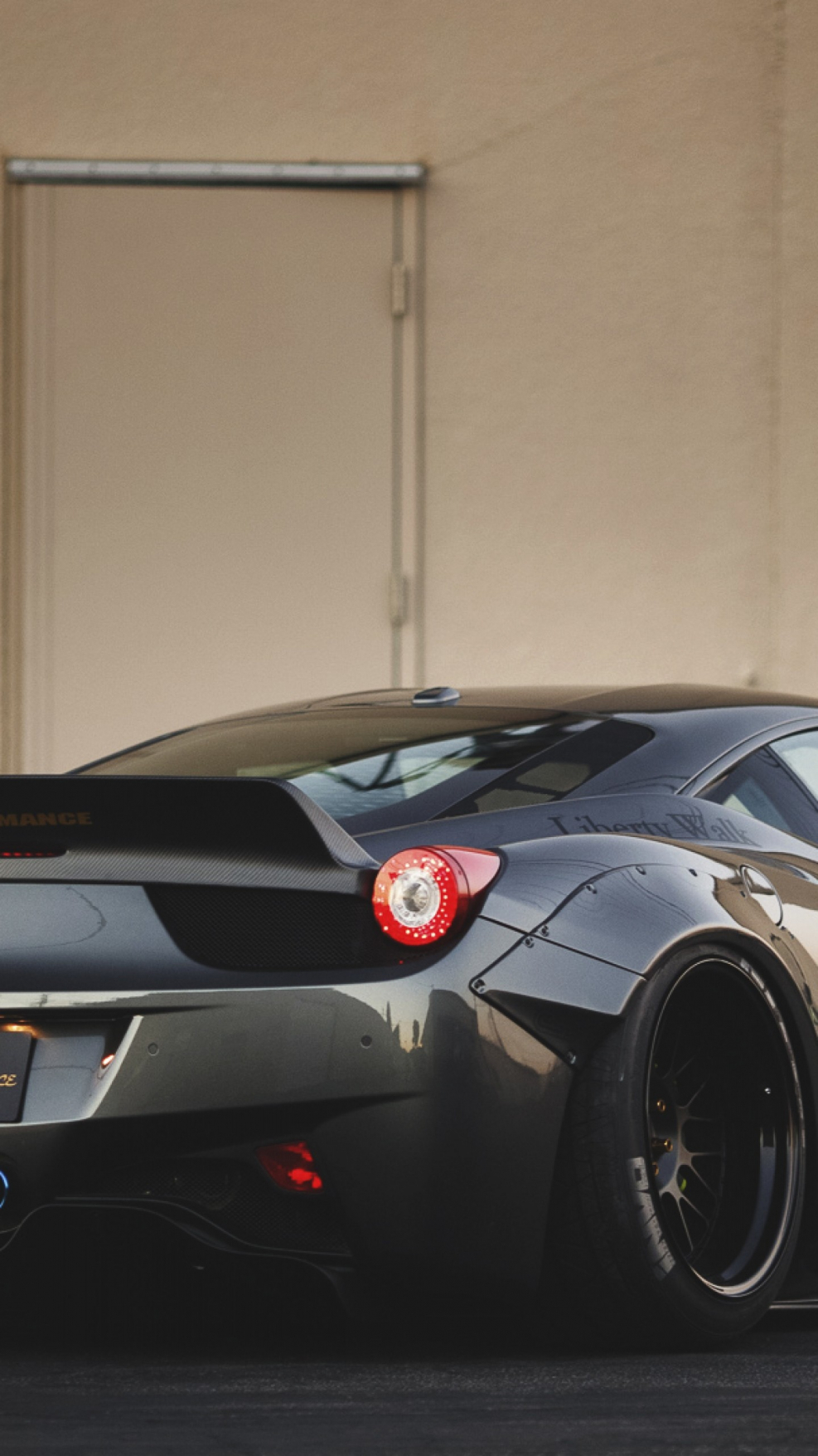 Ferrari 458 Rear