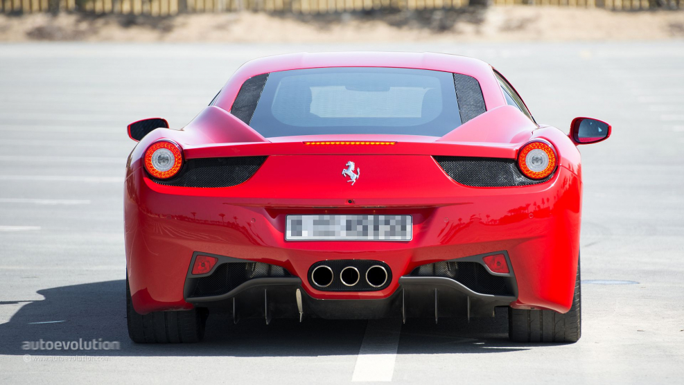 Ferrari 458 Italia Rear