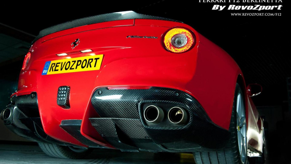 Ferrari задняя часть