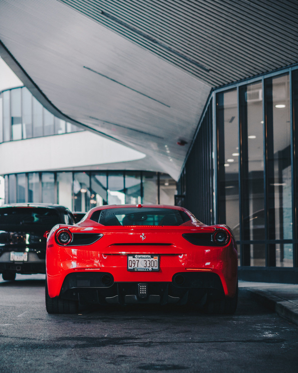 Ferrari 458 красная