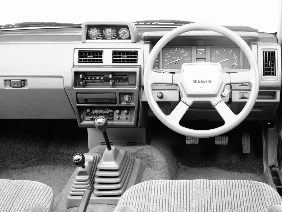 Nissan Terrano Regulus размер багажника