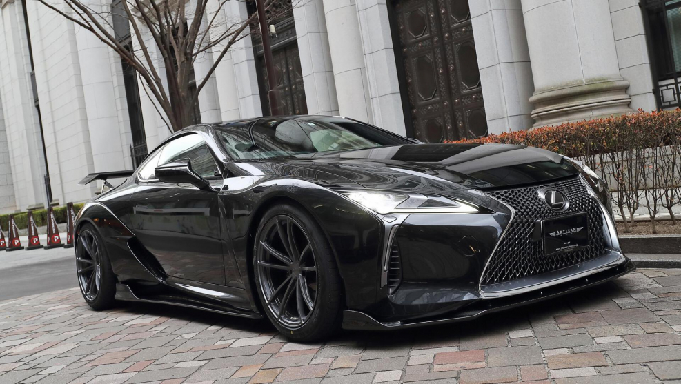 Lexus LC 500 черный