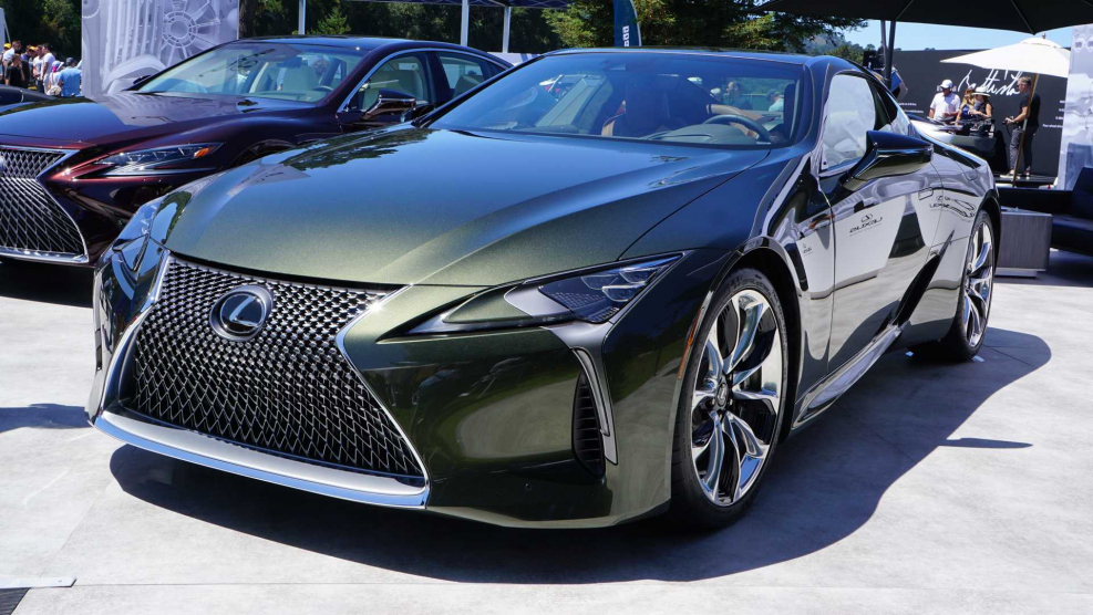 LC 500 Lexus Green