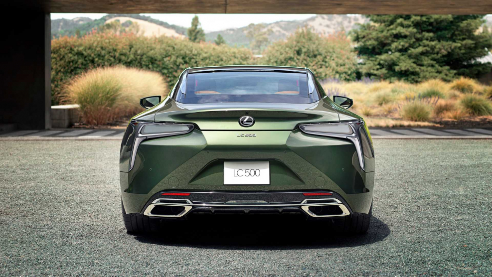 LC 500 Lexus Green