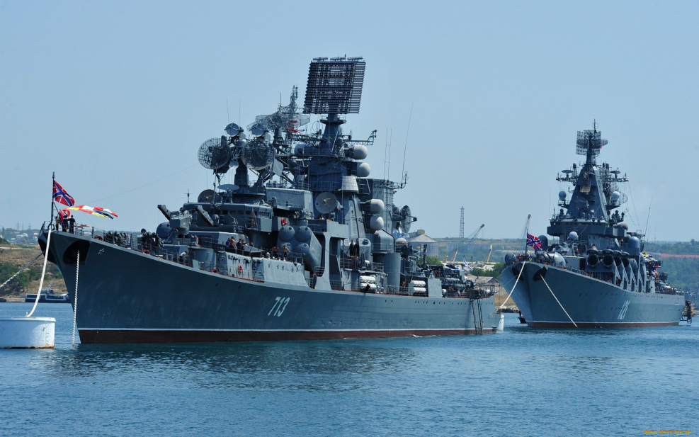 Российский эсминец проекта 956 «Сарыч»