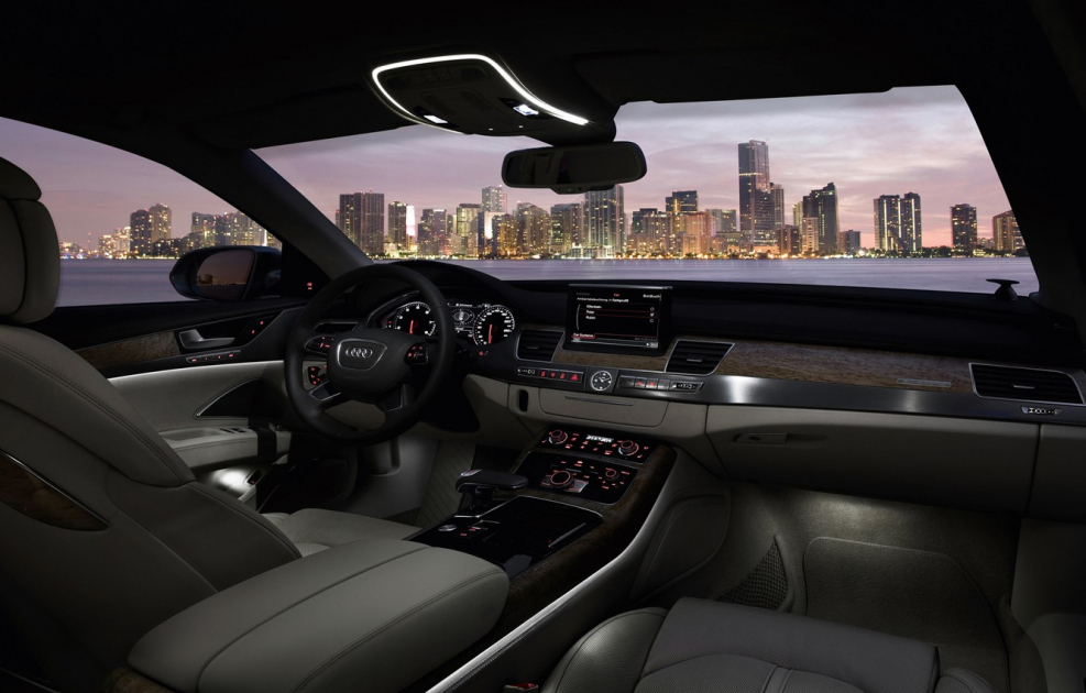 Audi a8l 2012 салон