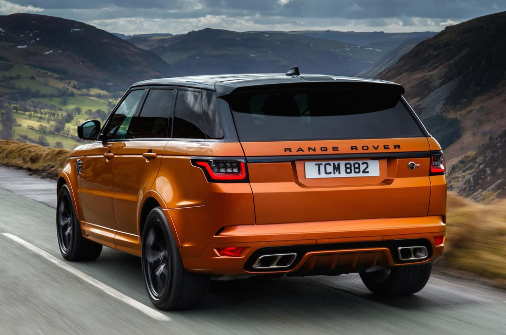 Land Rover range Rover Sport SVR 2019