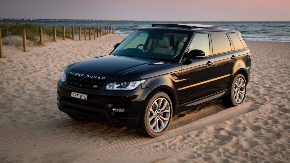 Land Rover range Rover Sport 2014 черный