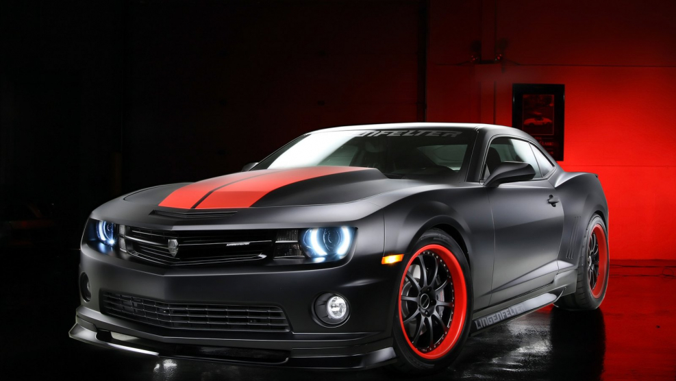 Chevrolet Camaro SS черный