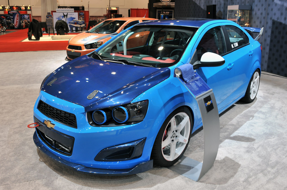 Тюнингованный Шевроле Авео т300