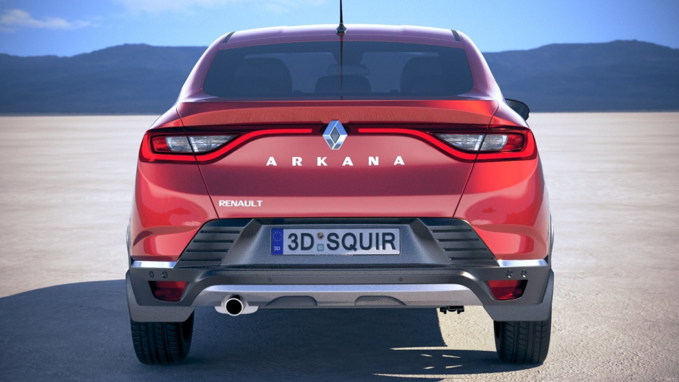 Renault Arcana черный
