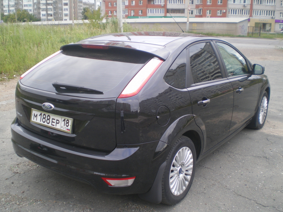 Форд фокус хэтчбек черный 2008