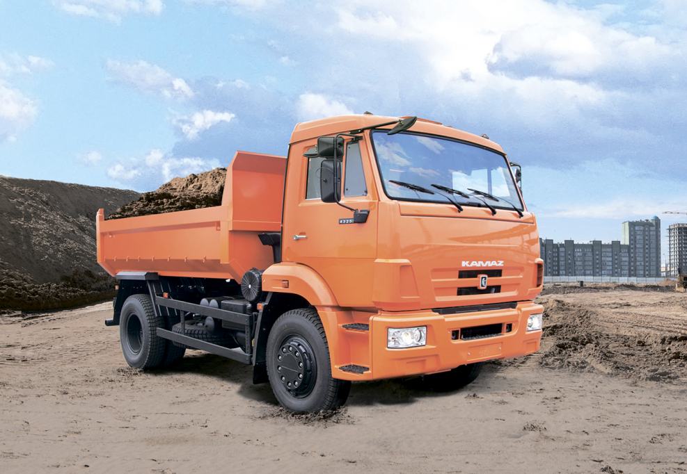 КАМАЗ 43255-6010-28 (r4) самосвал (евро 4)