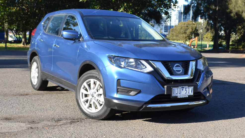 Nissan x-Trail t32 сине-серый