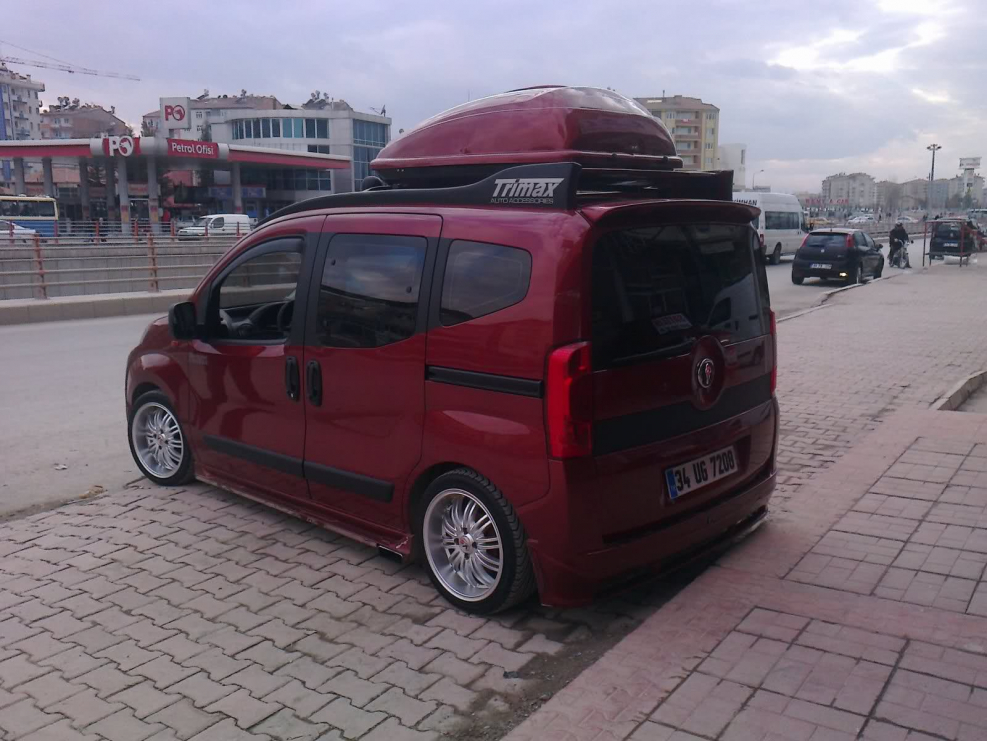 Спойлер на Фиат Добло