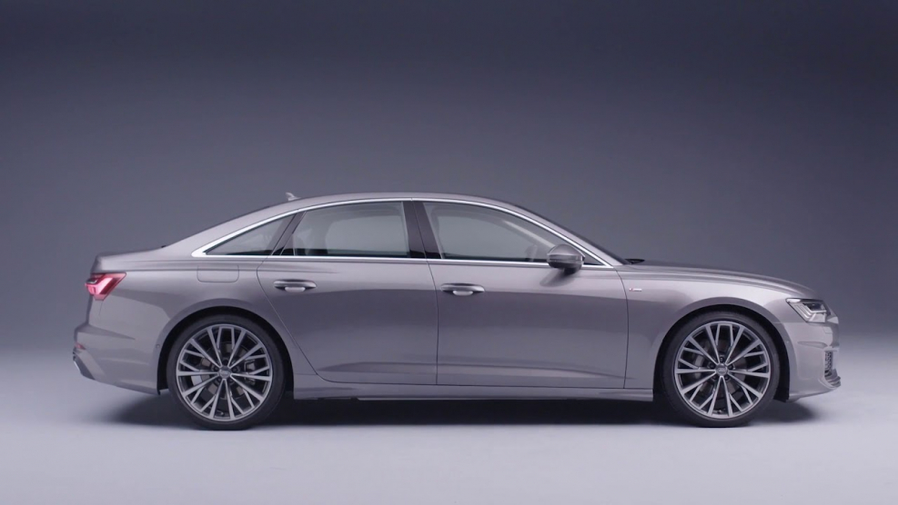 Audi a6 2020 сбоку