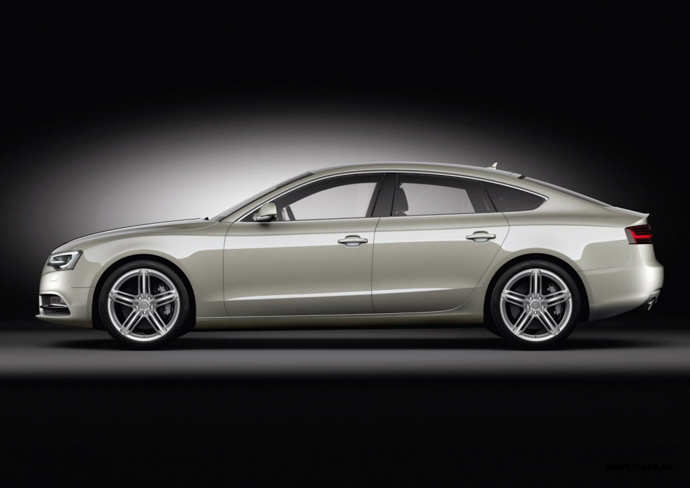 Audi a5 Sportback сбоку