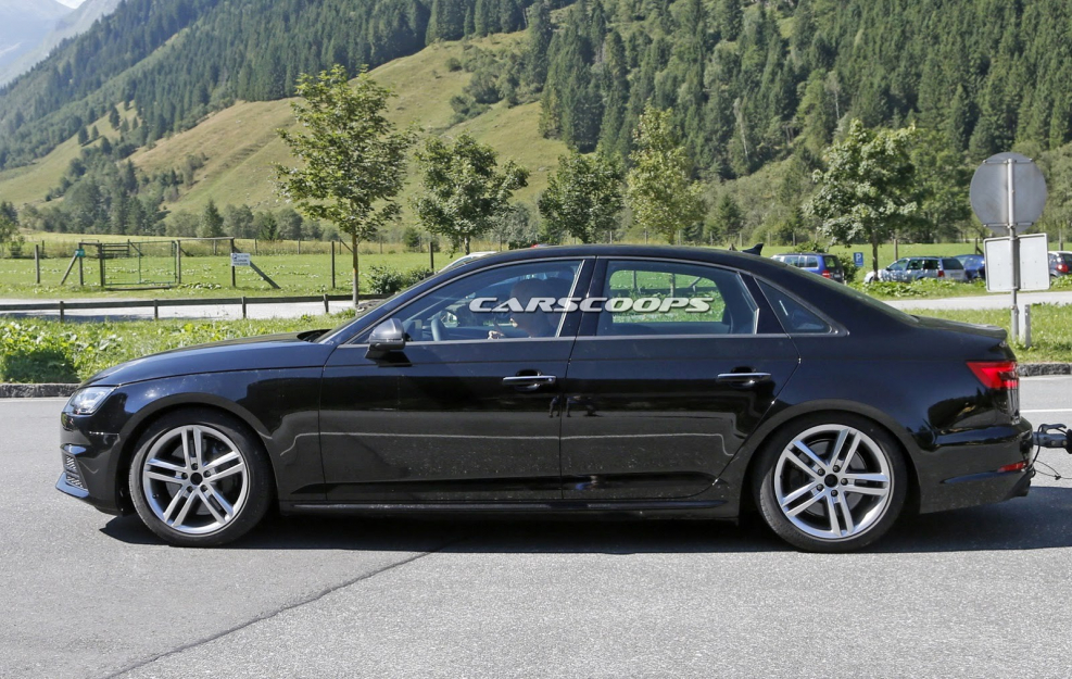 2016 Audi s4 sedan черная