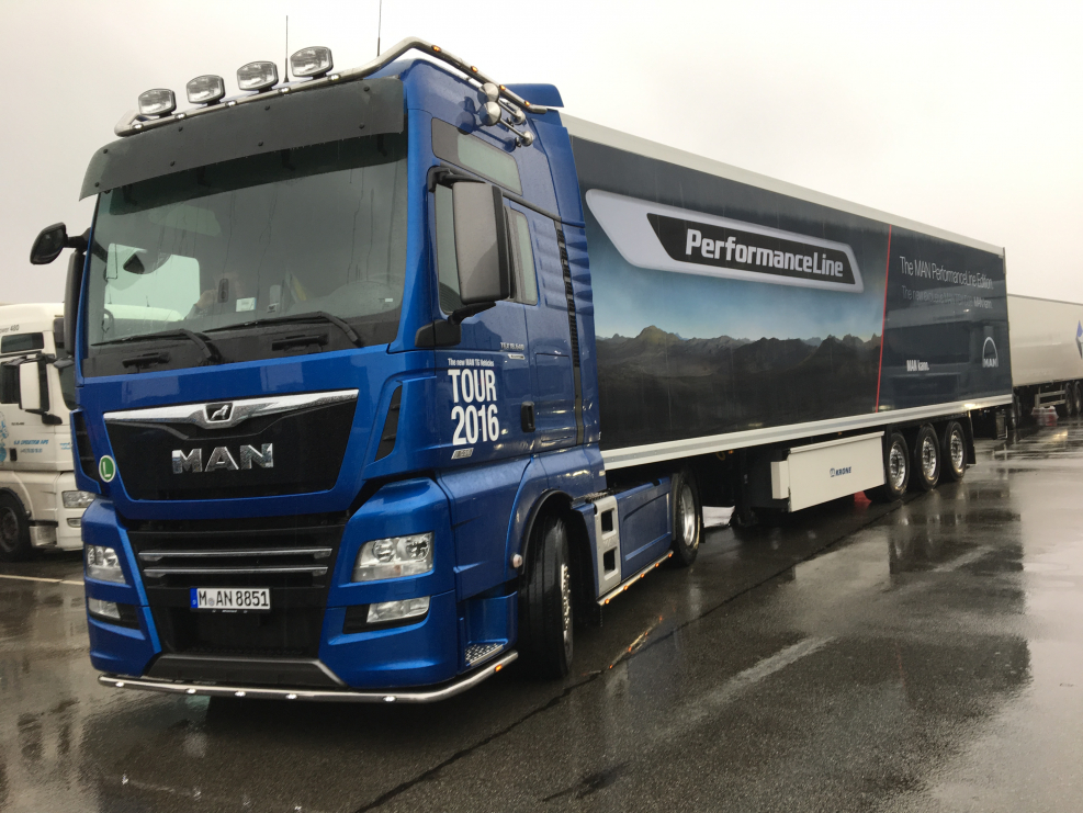 Тягач ман TGX d38