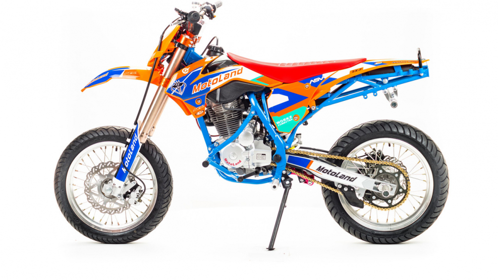 Кроссовый мотоцикл Motoland CRF 250 motard/Stunt