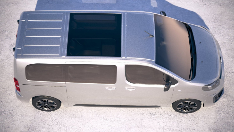 Opel Zafira Life 2025 концепт