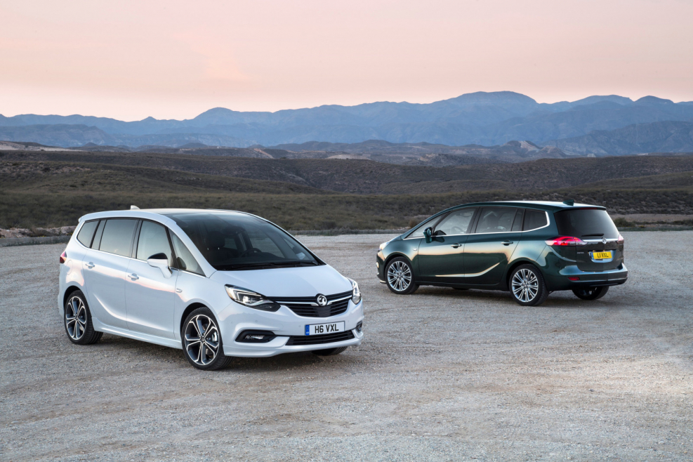 Opel Zafira Life 2020 с рейлингами