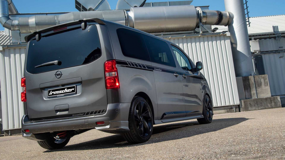 Opel Zafira Life is 3 Black Phantom by Irmscher 2020