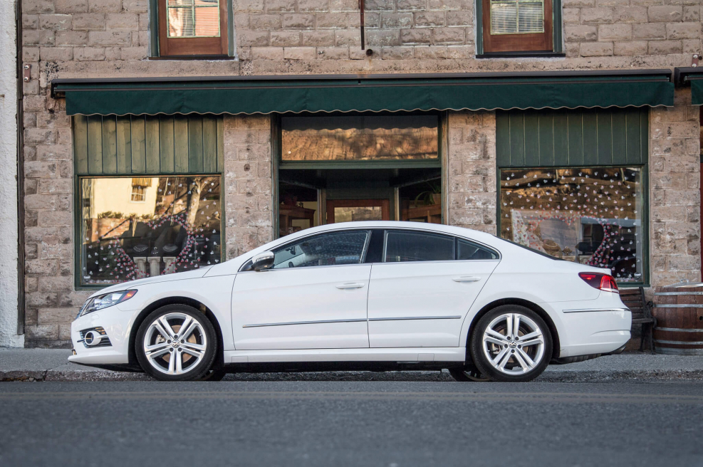 Volkswagen Passat cc White