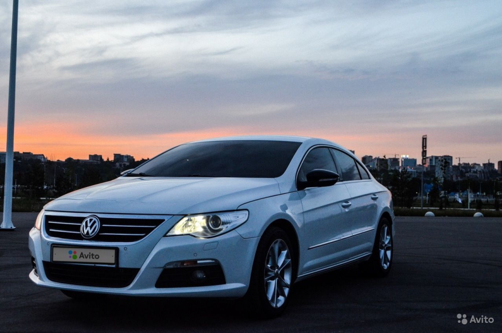 Volkswagen Passat cc белый