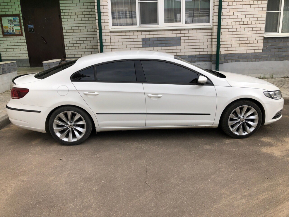 Антихром Volkswagen Passat cc 2012