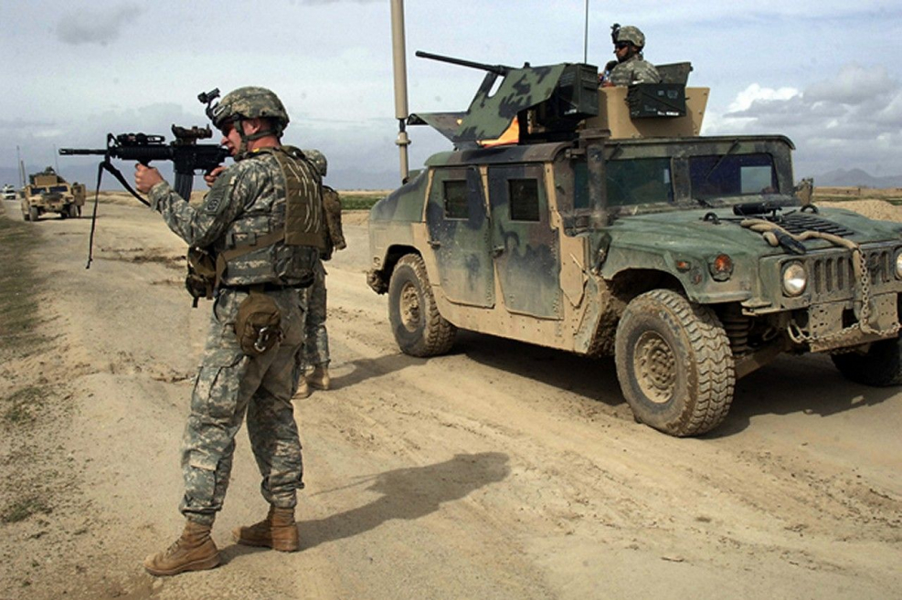 Humvee Афганистан